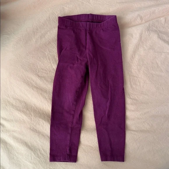 LOT of 6 Cat & Jack Toddler Girl Leggings 2T Bundle Basics - Picture 8 of 10